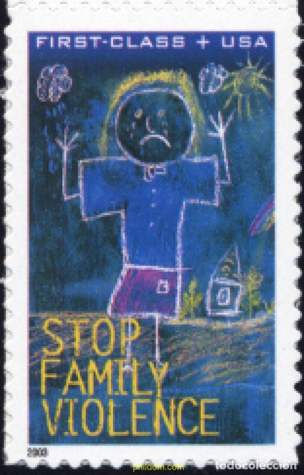 Sellos: 135183 MNH ESTADOS UNIDOS 2003 LUCHA CONTRA LA VIOLENCIA FAMILIAR
