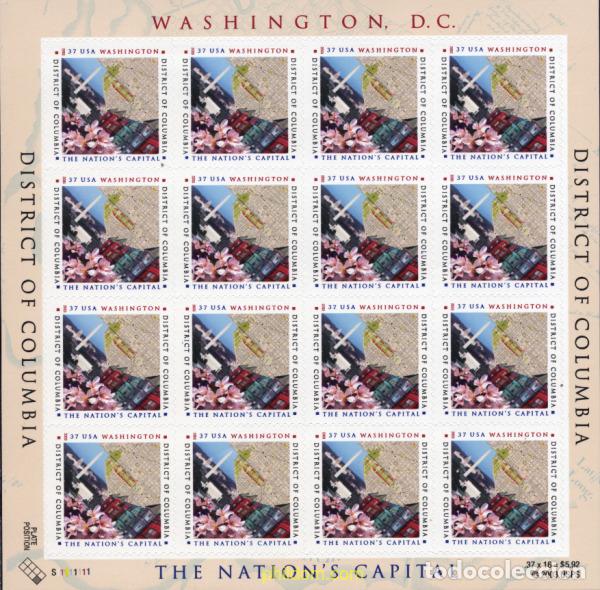 Sellos: 135180 MNH ESTADOS UNIDOS 2003 DISTRITO DE COLUMBIA