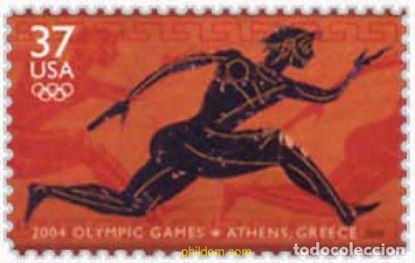 Sellos: 141706 MNH ESTADOS UNIDOS 2004 28 JUEGOS OLIMPICOS DE VERANO ATENAS 2004