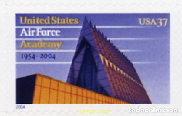 Sellos: 145288 MNH ESTADOS UNIDOS 2004 50 ANIVERSARIO DE LA ACADEMIA DE LAS FUERZAS AEREAS