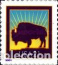 Sellos: ESTADOS UNIDOS, 2001 SW3588 ''B&aacute;sica: Bisonte-dent: 11 1/4''./ Nuevos, sin fijasellos, MNH.
