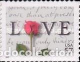 Sellos: ESTADOS UNIDOS, 2001 SW3614 ''AMOR''./ Nuevos, sin fijasellos, MNH.