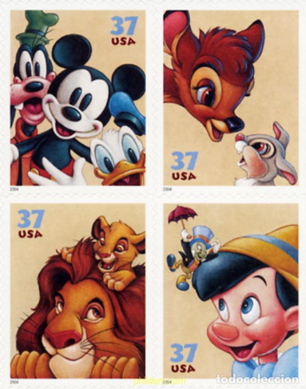 Sellos: 170251 MNH ESTADOS UNIDOS 2004 WALT DISNEY