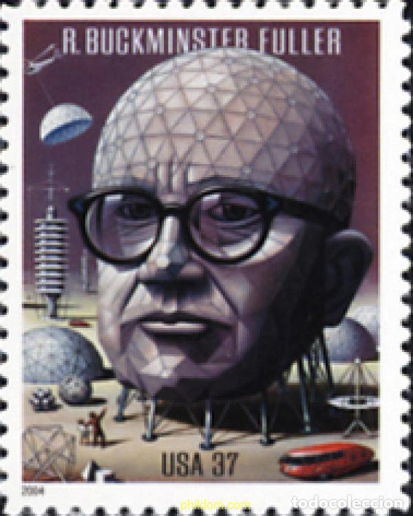 Sellos: 149437 MNH ESTADOS UNIDOS 2004 HOMENAJE A RICHARD BUCKMINSTER FULLER