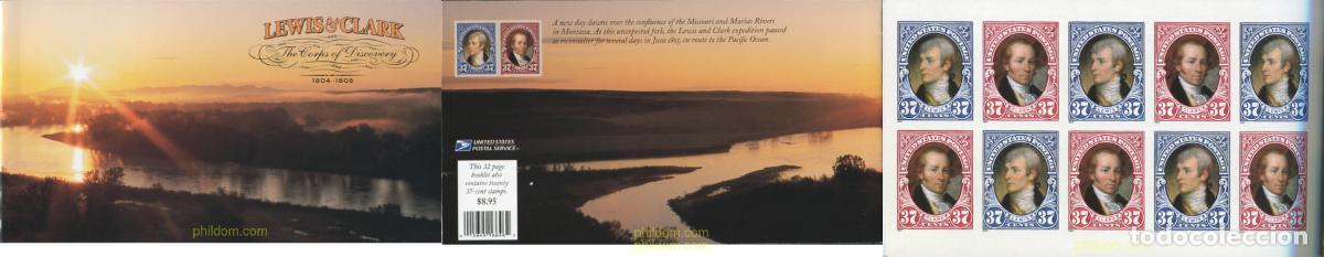 Sellos: 311376 MNH ESTADOS UNIDOS 2004 2 CENTENARIO DE LA EXPEDICION DE LEWIS Y CLARK