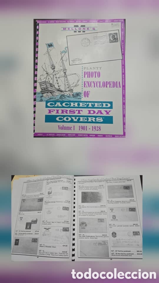 Sellos: CA)United States + 1978 + Philatelic Reference + &ldquo;Mellone&rsquo;s Planty Photo Encyclopedia of Cacheted Fi