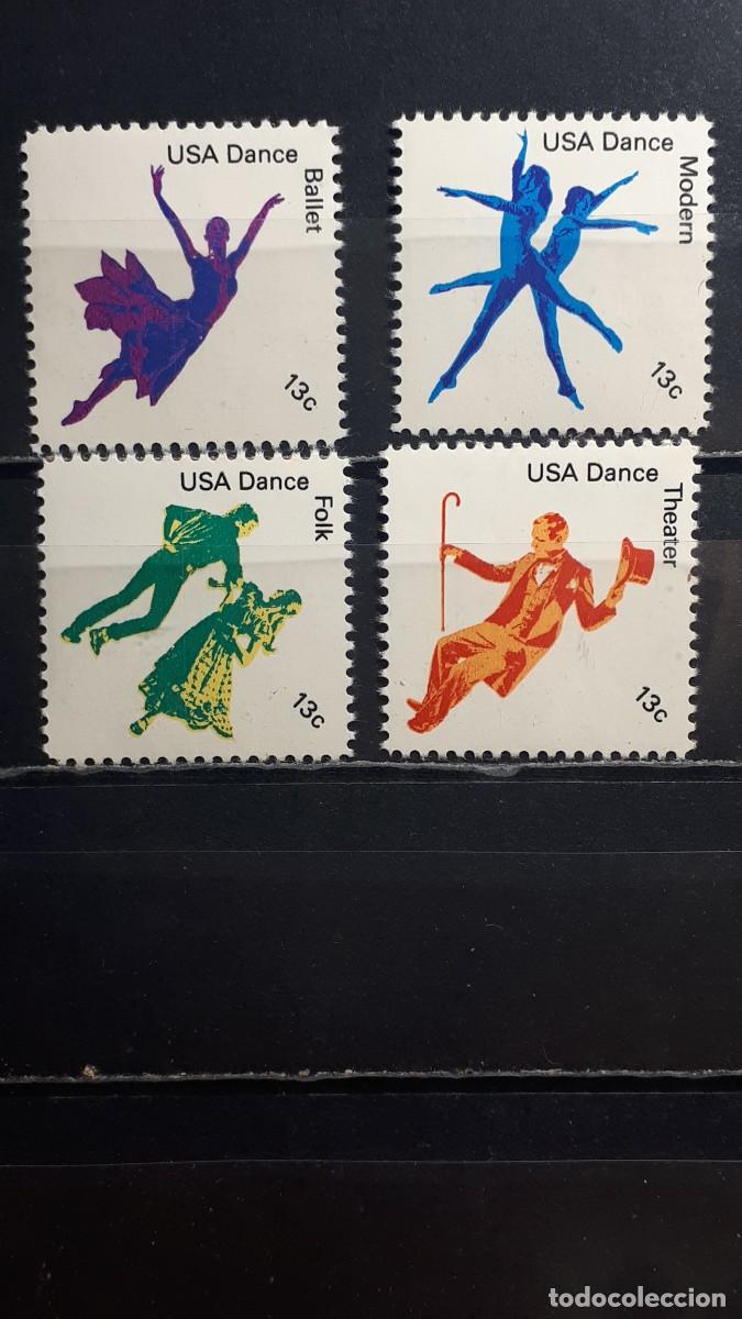 Sellos: ESTADOS UNIDOS. A&Ntilde;O 1978. **. YVERT 1195/8