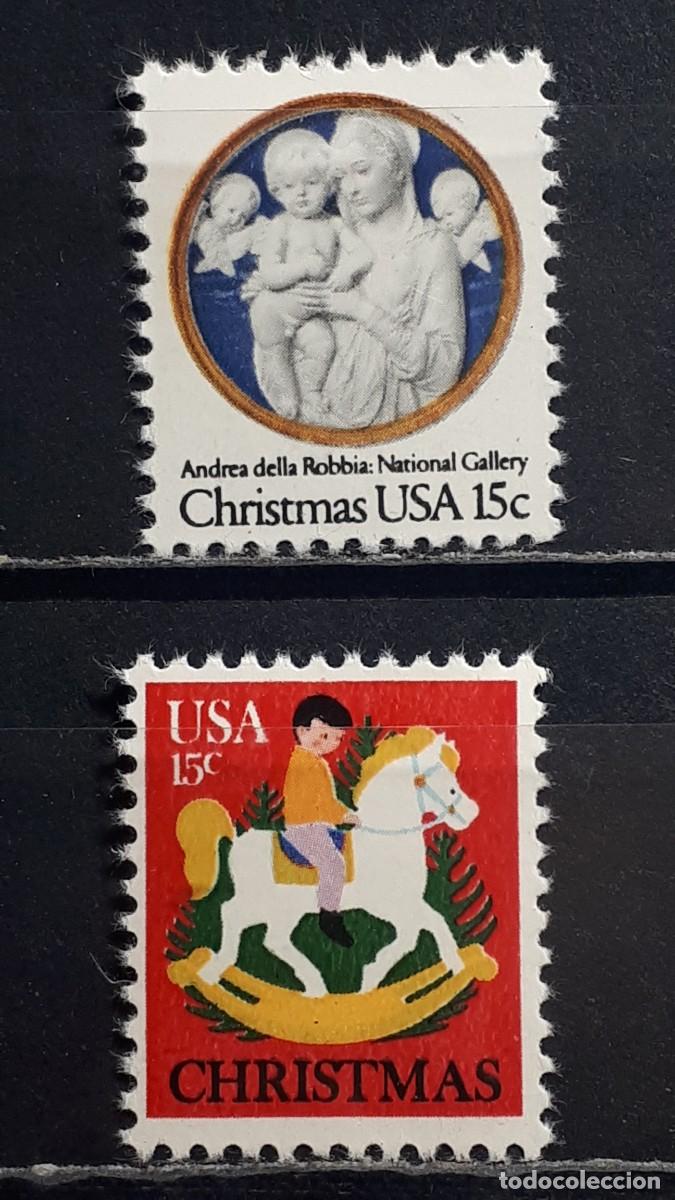 Sellos: ESTADOS UNIDOS. A&Ntilde;O 1978. **. YVERT 1226/7