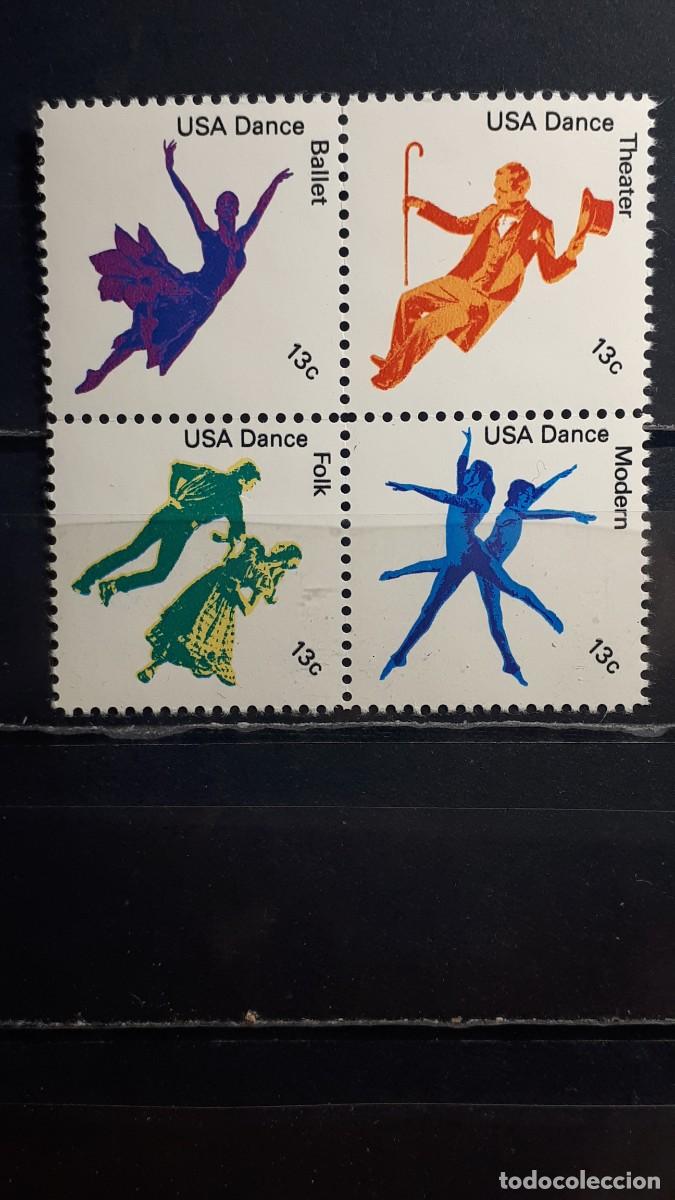 Sellos: ESTADOS UNIDOS. A&Ntilde;O 1978. **. YVERT 1195/8