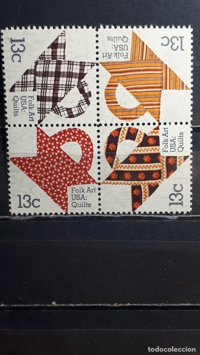 Sellos: ESTADOS UNIDOS. A&Ntilde;O 1978. **. YVERT 1189/92