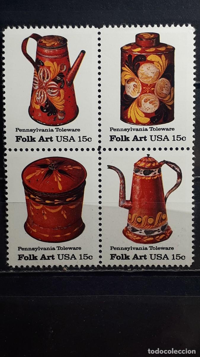 Sellos: ESTADOS UNIDOS. A&Ntilde;O 1979. **. YVERT 1238/41