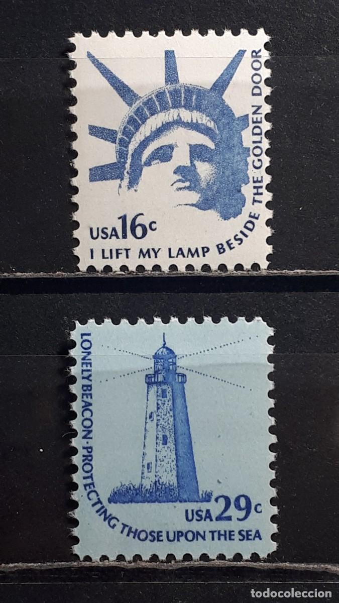 Sellos: ESTADOS UNIDOS. A&Ntilde;O 1978. **. YVERT 1193/4