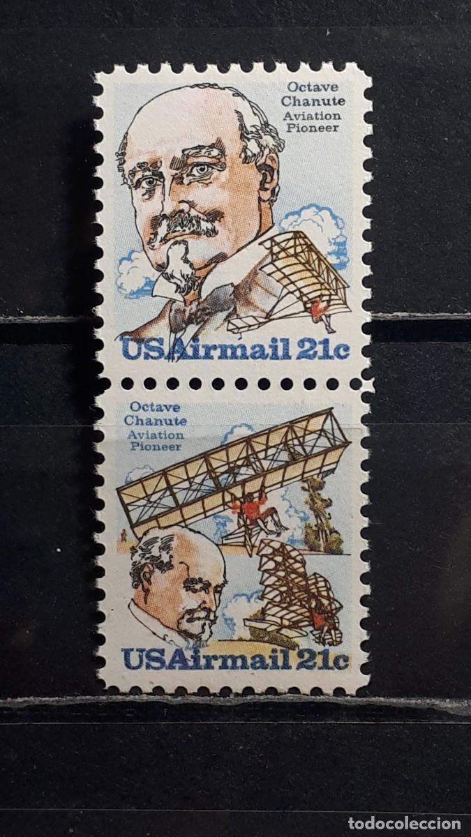 Sellos: ESTADOS UNIDOS. A&Ntilde;O 1979. **. Yvert A&eacute;reo 87/8