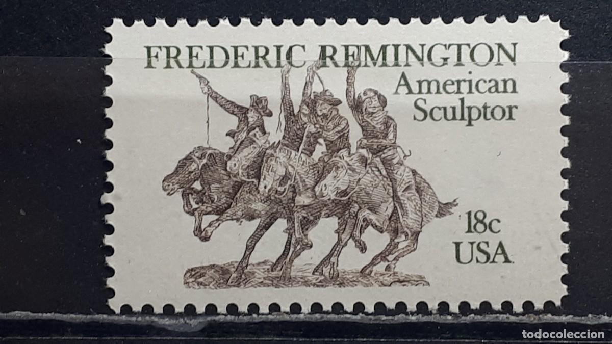 Sellos: ESTADOS UNIDOS. A&Ntilde;O 1981. **. Yvert 1356