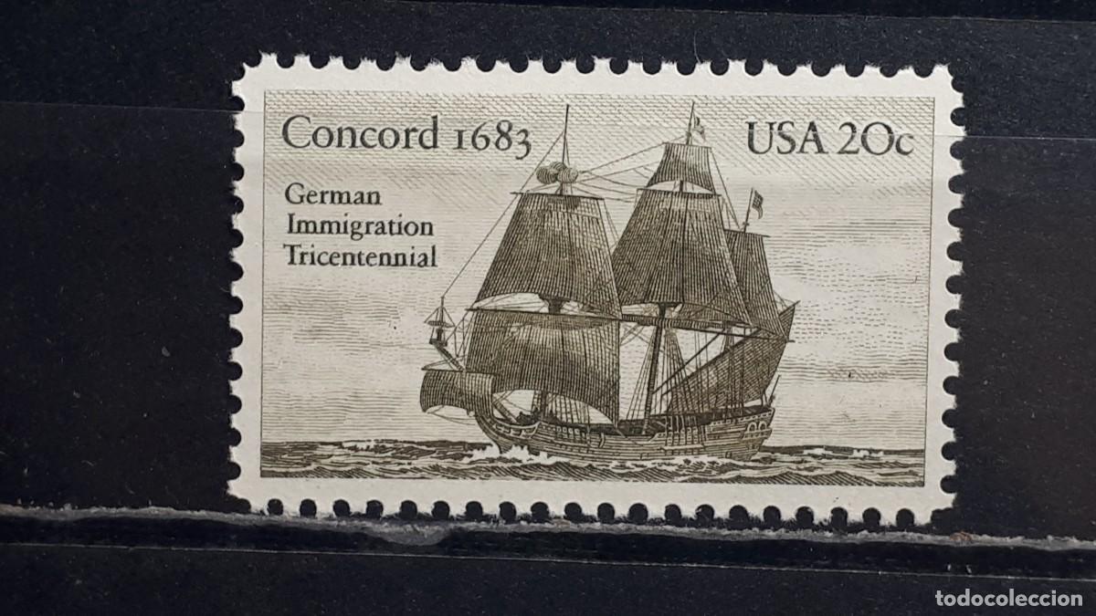 Sellos: ESTADOS UNIDOS. A&Ntilde;O 1983. **. Yvert 1474