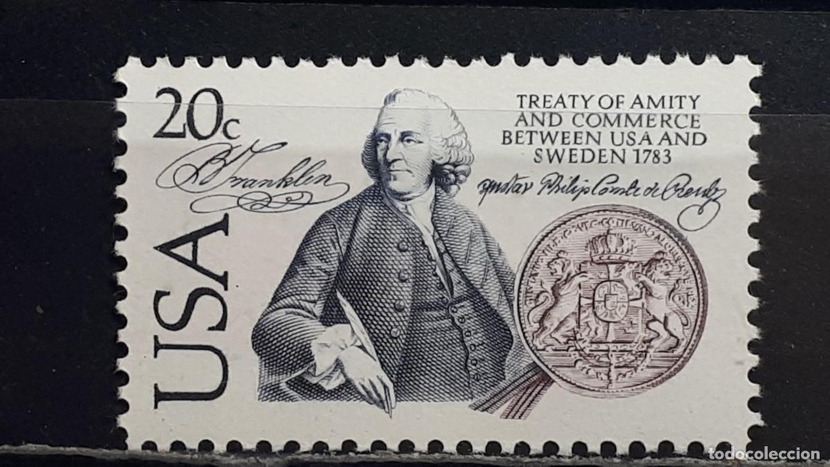 Sellos: ESTADOS UNIDOS. A&Ntilde;O 1983. **. Yvert 1469