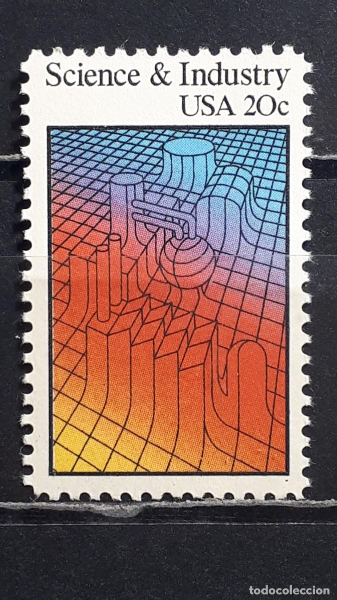 Sellos: ESTADOS UNIDOS. A&Ntilde;O 1983. **. Yvert 1463