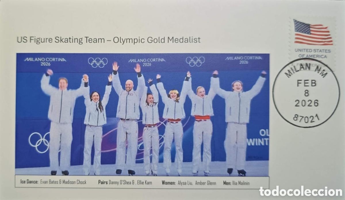 Sellos: CA)USA 2026. Sports / Winter Olympics Milano Cortina 2026.