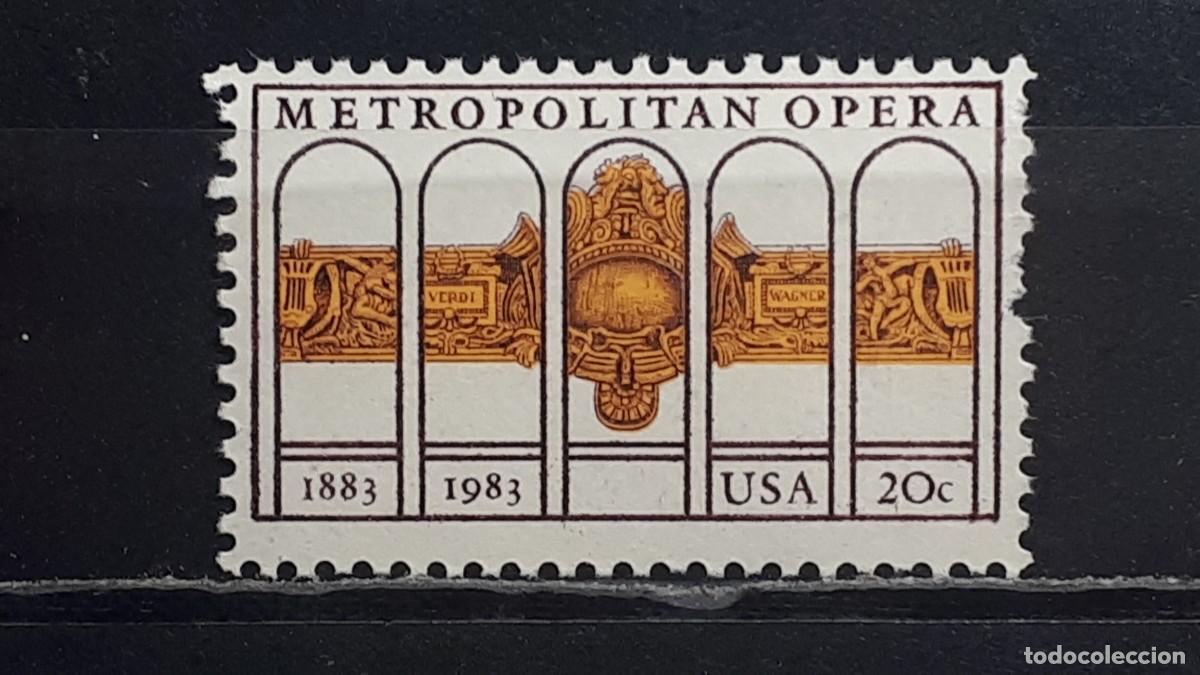 Sellos: ESTADOS UNIDOS. A&Ntilde;O 1983. **. Yvert 1496
