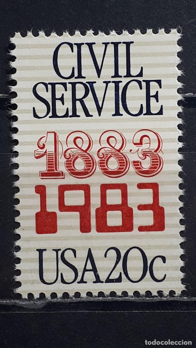 Sellos: ESTADOS UNIDOS. A&Ntilde;O 1983. **. Yvert 1495