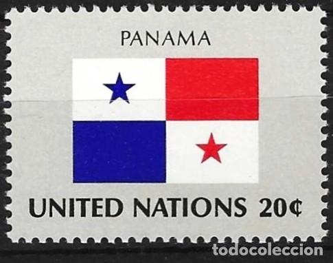 Sellos: Naciones Unidas (Nueva York) 1981 - Mi 387 - YT 355 - Bandera de Panama - MNH**