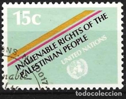 Sellos: Naciones Unidas (Nueva York) 1981 - Mi 366 - YT 334 - los derechos del pueblo palestino