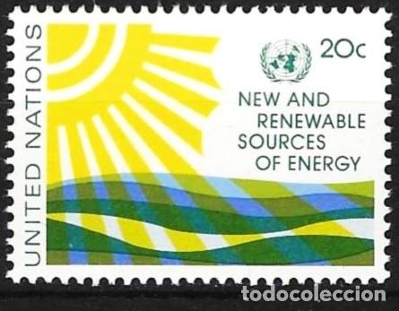 Sellos: Naciones Unidas (Nueva York) 1981 - Mi 371 - YT 339 - La energ&iacute;a solar