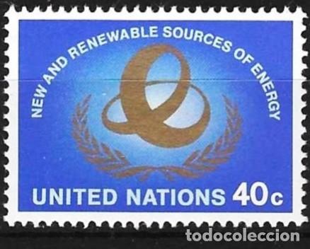 Sellos: Naciones Unidas (Nueva York) 1981 - Mi 372 - YT 340 - La energ&iacute;a solar - MNH**