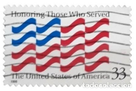 Sellos: ESTADOS UNIDOS 1999 Homenaje a los que sirvieron. USADO.