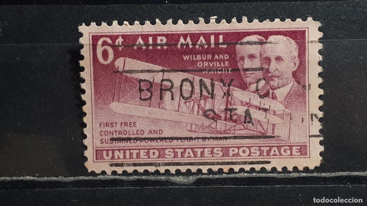 Sellos: ESTADOS UNIDOS. A&Ntilde;O 1949 &deg;. YVERT A&eacute;reo 44