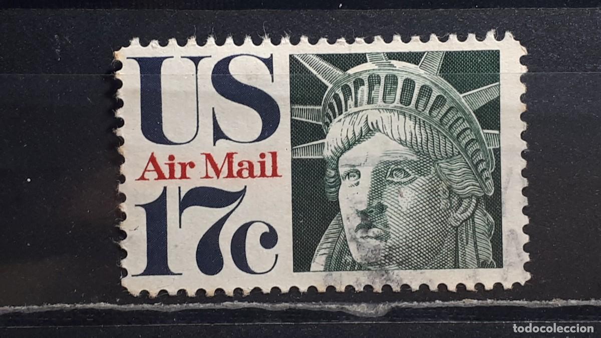 Sellos: ESTADOS UNIDOS. A&Ntilde;O 1971 &deg;. YVERT A&eacute;reo 76