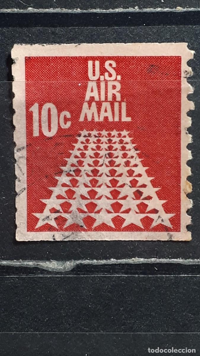 Sellos: ESTADOS UNIDOS. A&Ntilde;O 1968 &deg;. YVERT A&eacute;reo 69a