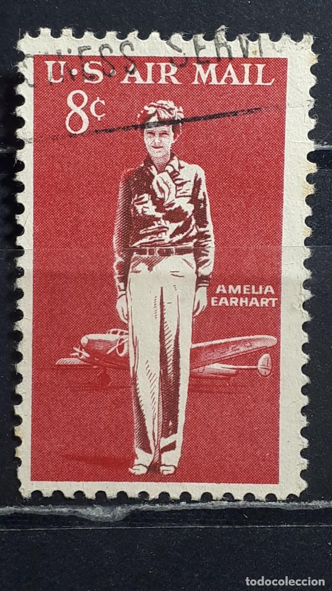 Sellos: ESTADOS UNIDOS. A&Ntilde;O 1963 &deg;. YVERT A&eacute;reo 64