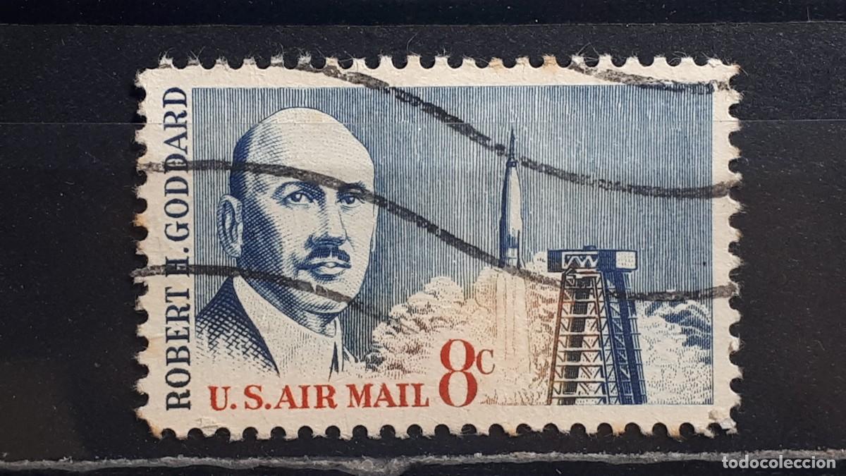 Sellos: ESTADOS UNIDOS. A&Ntilde;O 1964 &deg;. YVERT A&eacute;reo 65