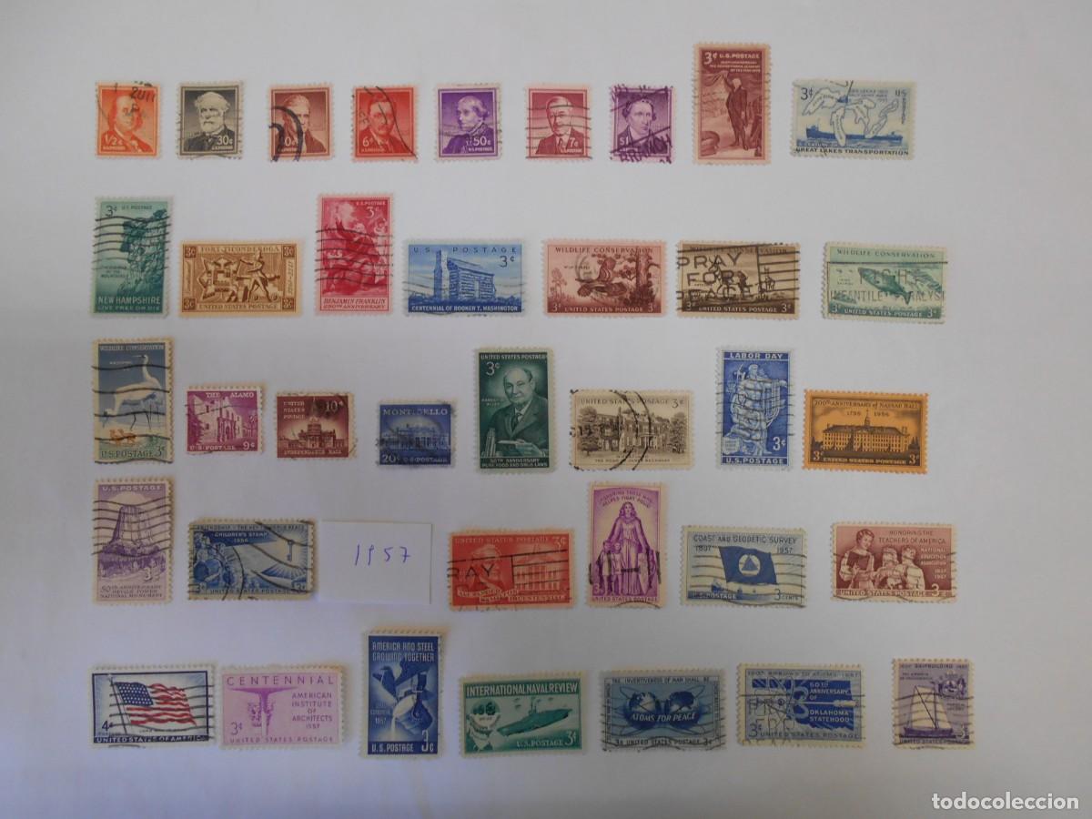 Sellos: ESTADOS UNIDOS, 100 SELLOS DIFERENTES, LOTE 3