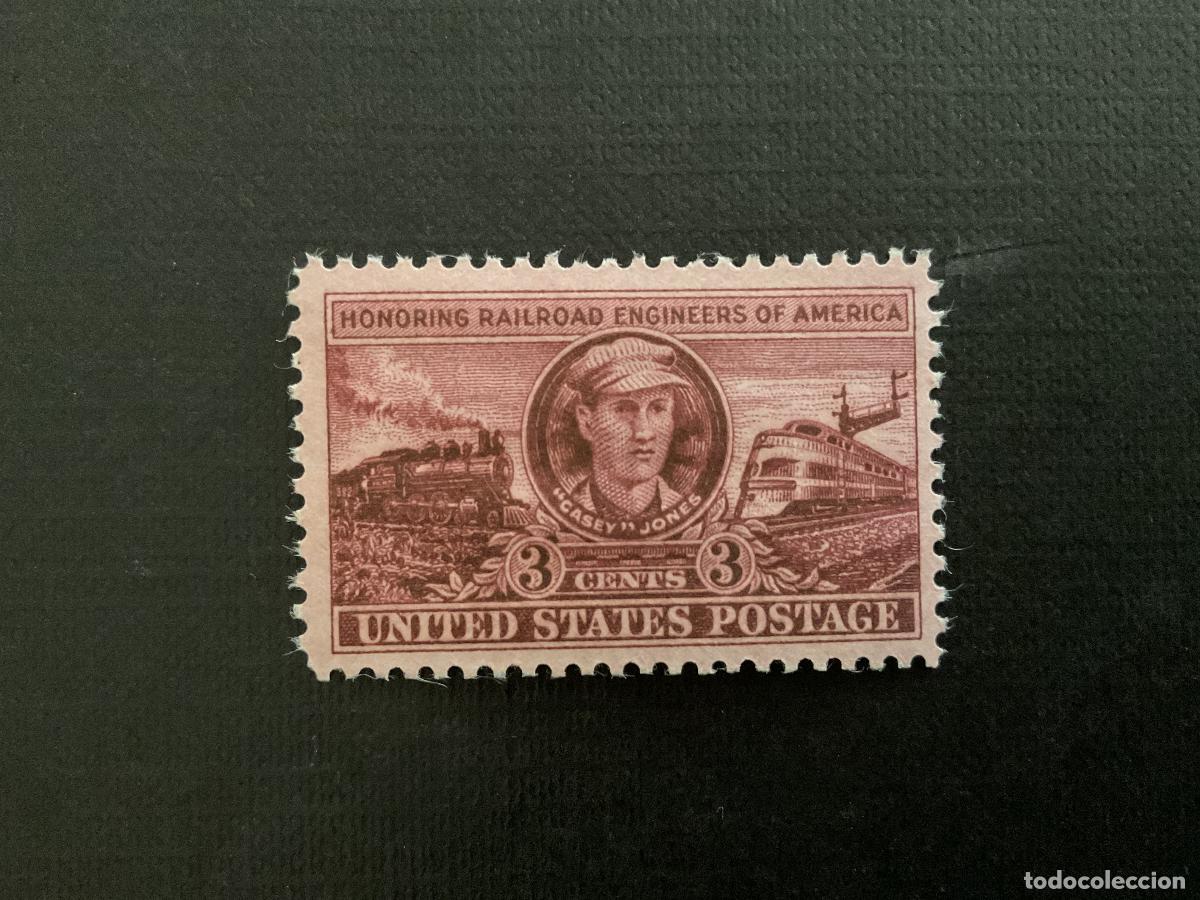 Sellos: ESTADOS UNIDOS N&ordm; YVERT 540*** A&Ntilde;O 1950. EN HONOR A LOS TRABAJADORES DEL FERROCARRIL