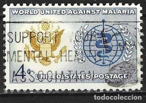 Sellos: Estados-Unidos 1962 - Mi 823 - YT 726 - Lucha contra la malaria