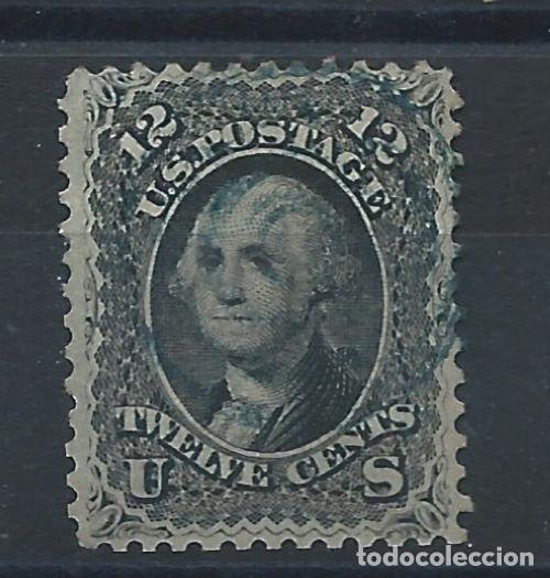 Sellos: &Eacute;tats-Unis N&deg;23 Obl (FU) 1861 - Pr&eacute;sident &rdquo;Georges Washington&rdquo;