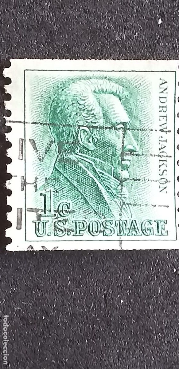 Sellos: AMERICA-V13-ESTADOS UNIDOS-ANDREW JACKSON