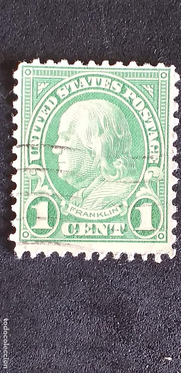 Sellos: AMERICA-V13-ESTADOS UNIDOS-FRANKLIN