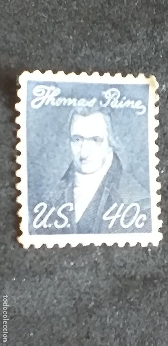 Sellos: AMERICA-V13-ESTADOS UNIDOS-THOMAS PAINE