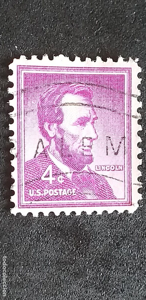 Sellos: AMERICA-V13-ESTADOS UNIDOS-LINCOLN