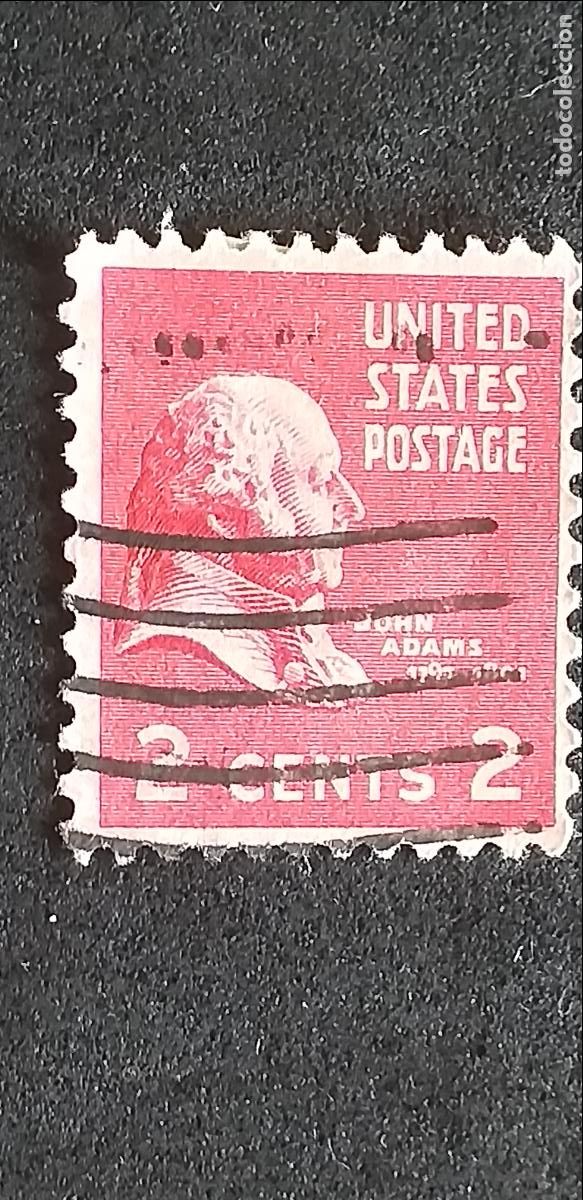 Sellos: AMERICA-V13-ESTADOS UNIDOS-JOHN ADAMS