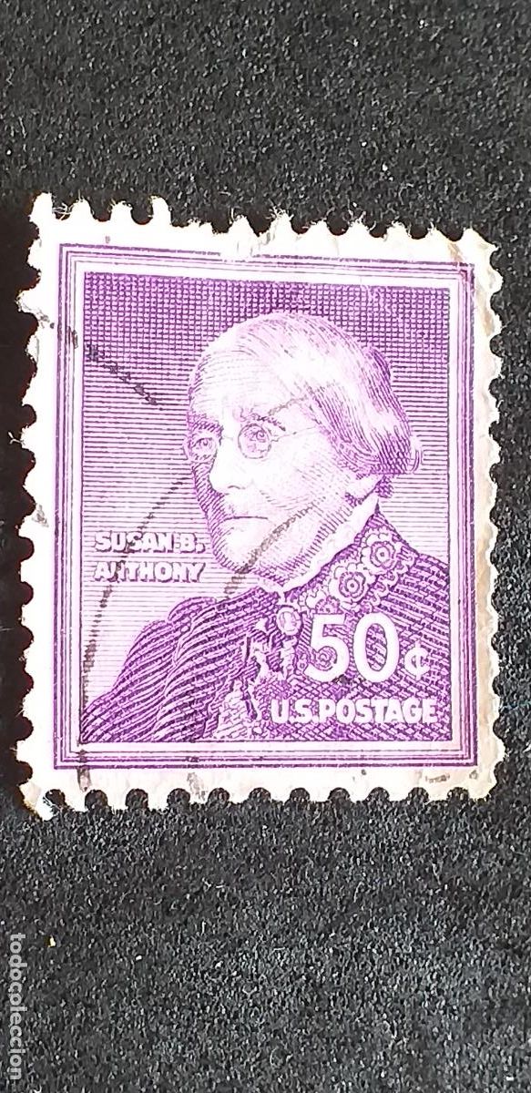 Sellos: AMERICA-V13-ESTADOS UNIDOS-SUSAN B. ANTHONY