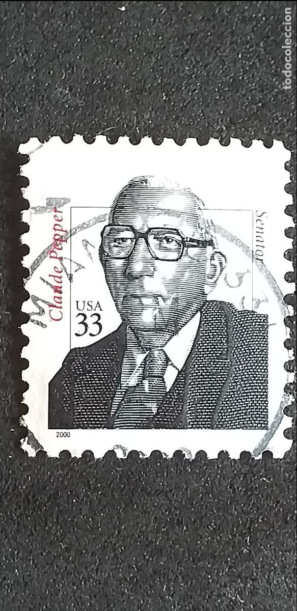 Sellos: AMERICA-V13-ESTADOS UNIDOS-CLAUDE PEPPER