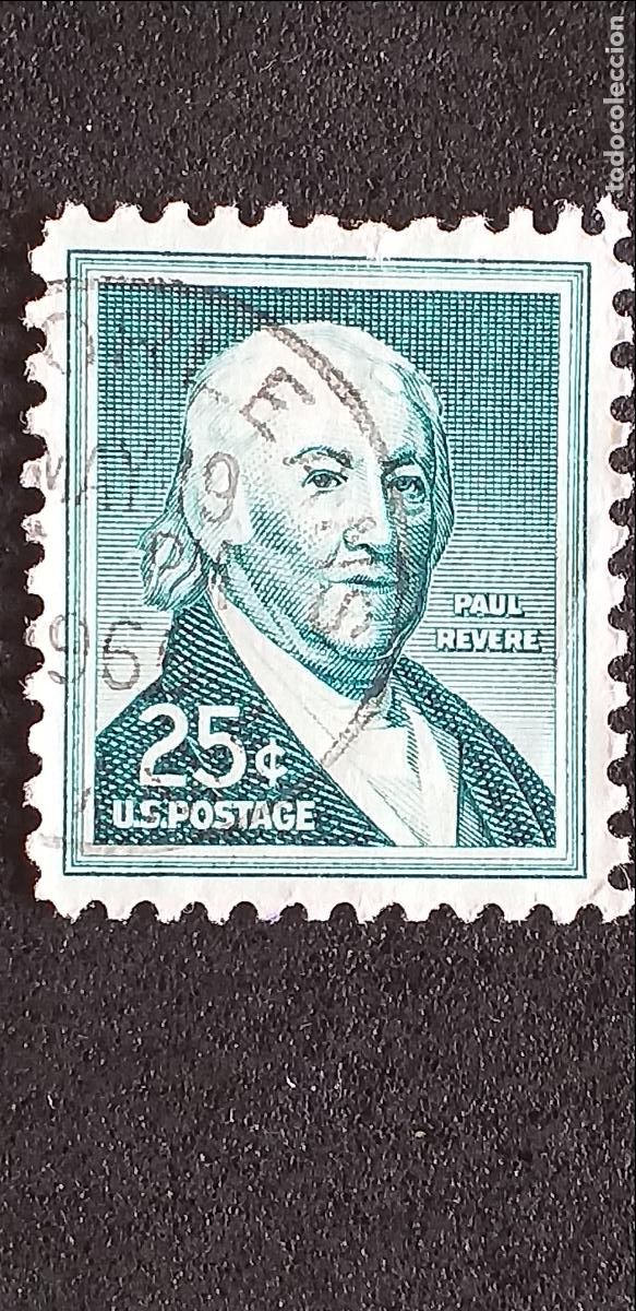 Sellos: AMERICA-V13-ESTADOS UNIDOS-PAUL REVERE