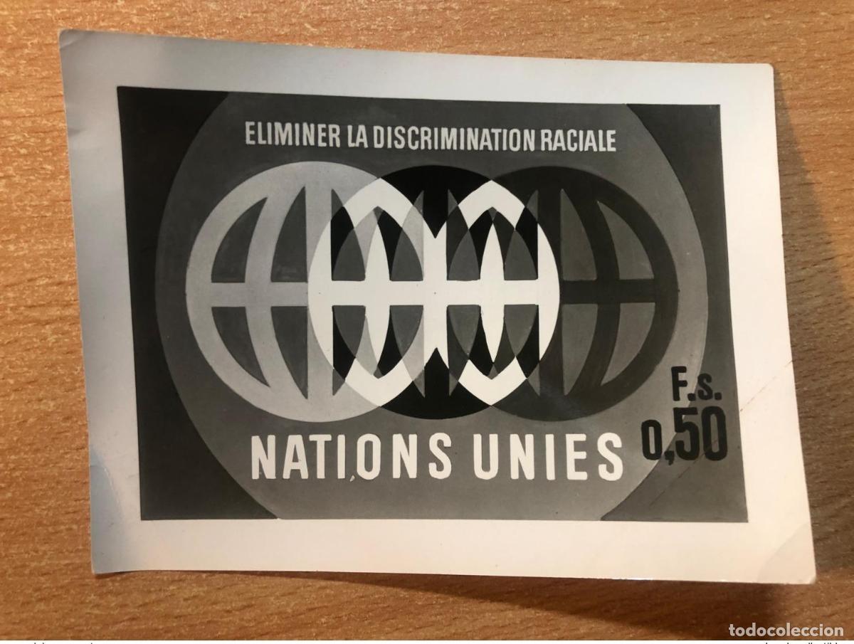 Sellos: Naciones Unidas Ginebra ONU 1971 - Prueba fotogr&aacute;fica para eliminar la discriminaci&oacute;n racial