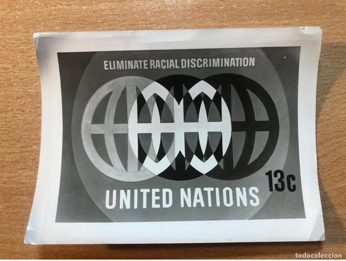 Sellos: Naciones Unidas Nueva York ONU 1970 - Prueba fotogr&aacute;fica para eliminar la discriminaci&oacute;n racial