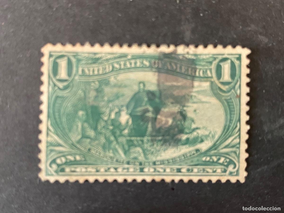 Sellos: Estados Unidos 1898 sello antiguo