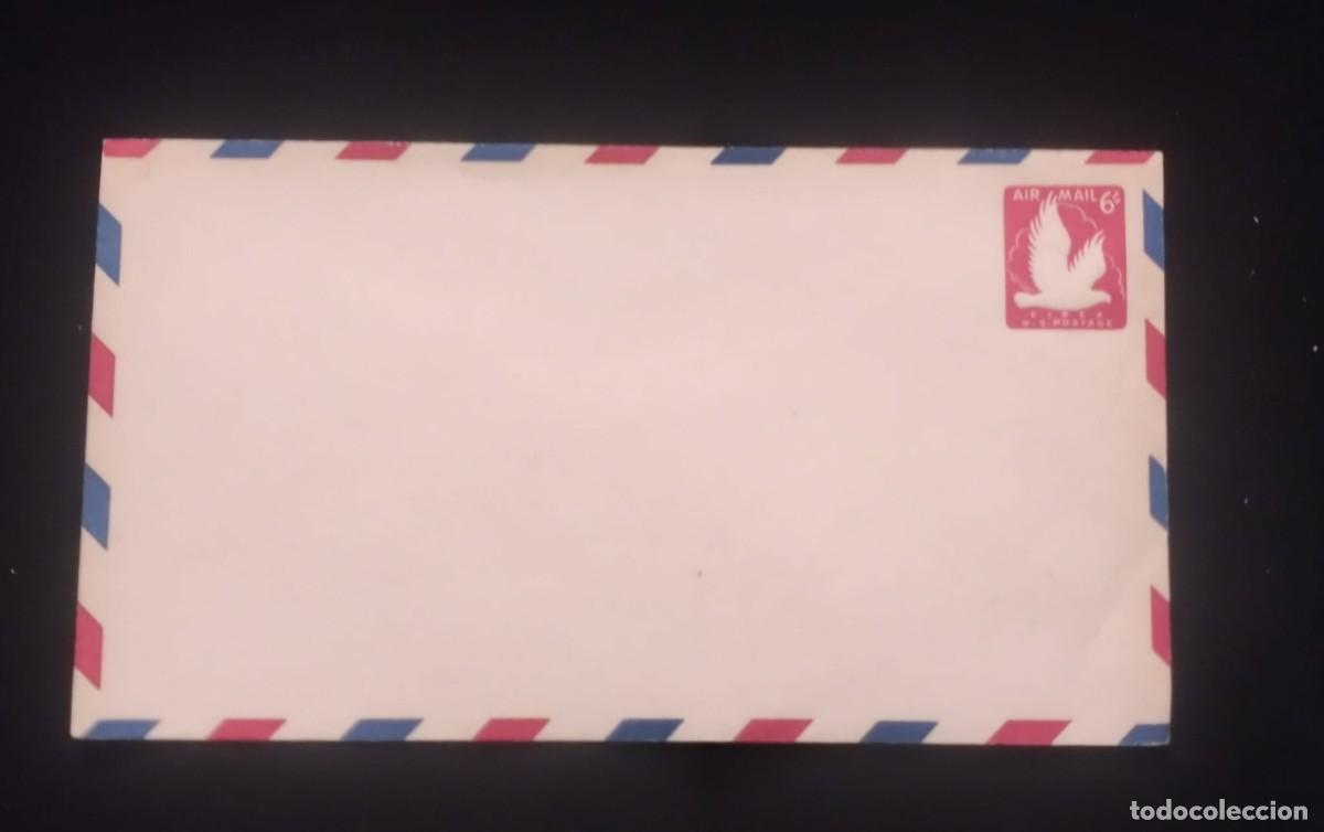 Sellos: TS) CIRCA 1960 UNITED STATES, POSTAL STATIONARY, AIRMAIL, WITH AN AMERICAN BALD EAGLE WITH ITS WINGS